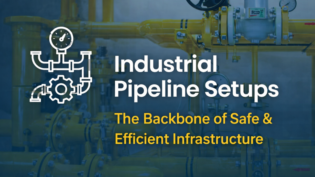 Industrial Pipeline Setup - Blog Header Image